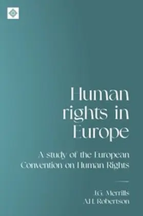 Merrills / Robertson |  Human rights in Europe | eBook | Sack Fachmedien
