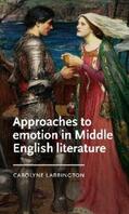 Larrington |  Approaches to emotion in Middle English literature | eBook | Sack Fachmedien
