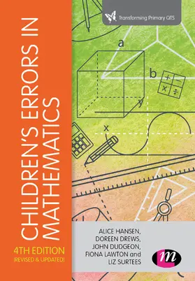 Drews / Hansen / Dudgeon | Children's Errors in Mathematics | Buch | 978-1-5264-1096-2 | www.sack.de