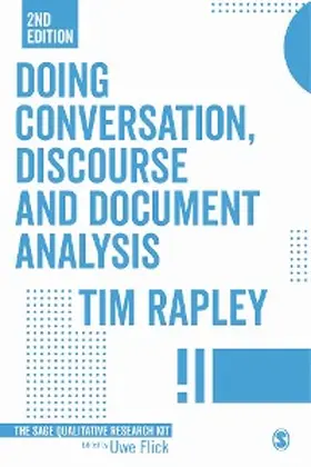 Rapley |  Doing Conversation, Discourse and Document Analysis | eBook | Sack Fachmedien