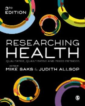 Saks / Allsop | Researching Health | E-Book | sack.de