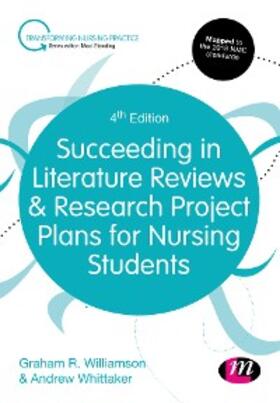 Williamson / Whittaker | Succeeding in Literature Reviews and Research Project Plans for Nursing Students | E-Book | sack.de