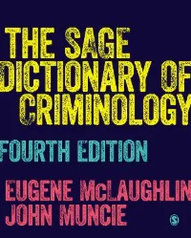 Mclaughlin / Muncie |  The SAGE Dictionary of Criminology | eBook | Sack Fachmedien