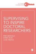 Denicolo / Duke / Reeves |  Supervising to Inspire Doctoral Researchers | eBook | Sack Fachmedien