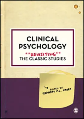 Davey |  Clinical Psychology: Revisiting the Classic Studies | eBook | Sack Fachmedien