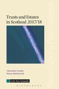 Garden / Mackintosh |  Trusts and Estates in Scotland 2017/18 | Buch |  Sack Fachmedien