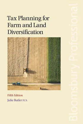 Butler | Tax Planning for Farm and Land Diversification | Buch | 978-1-5265-0664-1 | www.sack.de