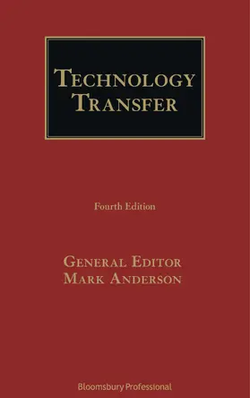 Anderson / Warner |  Technology Transfer | Buch |  Sack Fachmedien