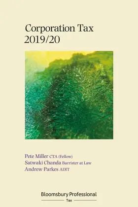 Miller / Chanda / Parkes |  Bloomsbury Professional Corporation Tax 2019/20 | Buch |  Sack Fachmedien