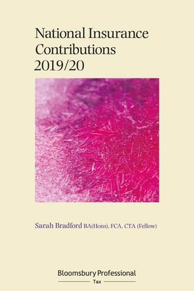 Bradford |  National Insurance Contributions 2019/20 | Buch |  Sack Fachmedien