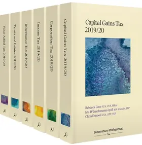 Cave / Chanda / Erwood |  Bloomsbury Professional Tax Annuals 2019/20: Full Set | Buch |  Sack Fachmedien