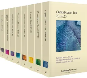 Erwood / Wunschmann-Lyall / Wünschmann-Lyall |  Bloomsbury Professional Tax Annuals 2019/20: Extended Set | Buch |  Sack Fachmedien