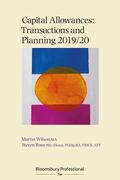 Wilson / Bone |  Capital Allowances: Transactions and Planning 2019/20 | Buch |  Sack Fachmedien