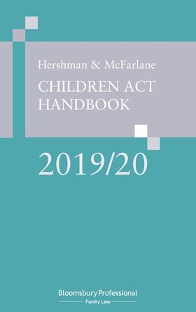 McFarlane |  Hershman and McFarlane: Children ACT Handbook 2019/20 | Buch |  Sack Fachmedien