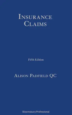 Padfield KC |  Insurance Claims | Buch |  Sack Fachmedien