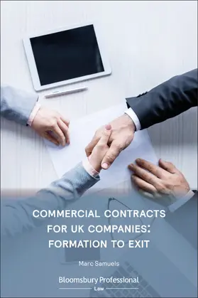 Samuels |  Commercial Contracts for UK Companies | Buch |  Sack Fachmedien