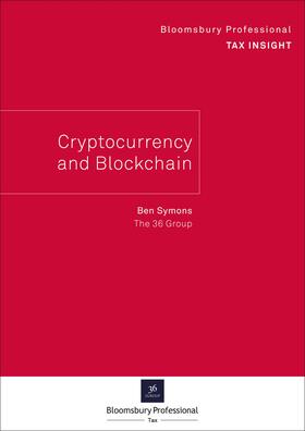 Symons | Bloomsbury Professional Tax Insight - Cryptocurrency and Blockchain | Buch | 978-1-5265-1261-1 | sack.de
