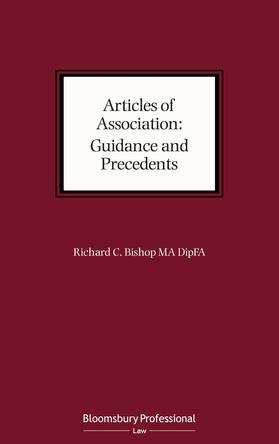 Bishop | Articles of Association: Guidance and Precedents | Buch | 978-1-5265-1432-5 | sack.de