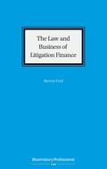 Friel |  The Law and Business of Litigation Finance | Buch |  Sack Fachmedien