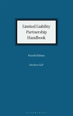Dechert LLP |  Limited Liability Partnership Handbook | Buch |  Sack Fachmedien