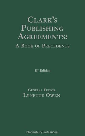Owen | Clark's Publishing Agreements: A Book of Precedents | Buch | 978-1-5265-1694-7 | sack.de