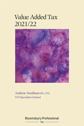 Needham |  Bloomsbury Professional VAT 2021/22 | Buch |  Sack Fachmedien