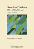 Cave |  Tax Rates and Tables 2021/22: Finance ACT Edition | Buch |  Sack Fachmedien