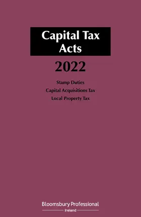 Buckley |  Capital Tax Acts 2022 | Buch |  Sack Fachmedien