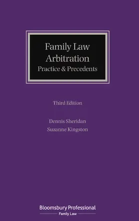 Kingston / Sheridan |  Family Law Arbitration | Buch |  Sack Fachmedien