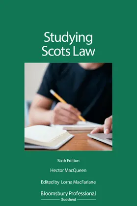 MacQueen / MacFarlane |  Studying Scots Law | Buch |  Sack Fachmedien