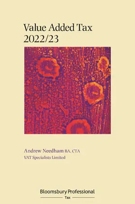Needham |  Bloomsbury Professional VAT 2022/23 | Buch |  Sack Fachmedien