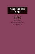 McLafferty |  Capital Tax Acts 2023 | Buch |  Sack Fachmedien
