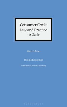 Rosenthal | Consumer Credit Law and Practice - A Guide | Buch | 978-1-5265-2477-5 | sack.de