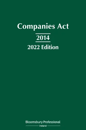 Tbd |  Companies Act 2014 | Buch |  Sack Fachmedien