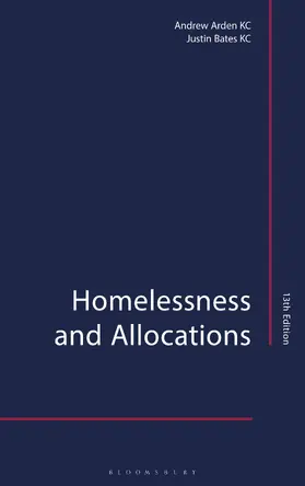 KC / Bates KC |  Homelessness and Allocations | Buch |  Sack Fachmedien