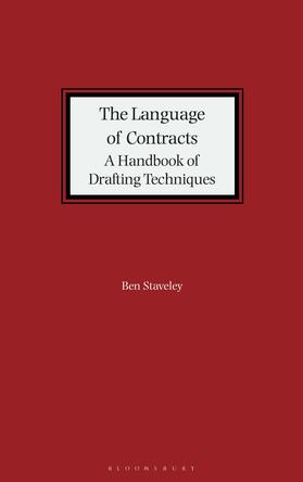 Staveley |  The Language of Contracts | Buch |  Sack Fachmedien