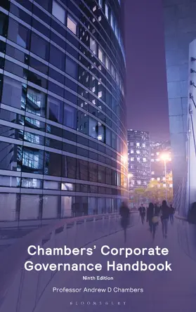 Chambers |  Chambers' Corporate Governance Handbook | Buch |  Sack Fachmedien