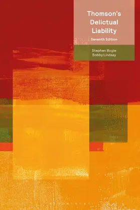 Bogle / Lindsay |  Thomson's Delictual Liability | Buch |  Sack Fachmedien