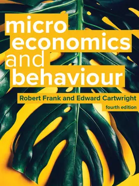 Frank / Cartwright |  Microeconomics And Behaviour 4e | Buch |  Sack Fachmedien