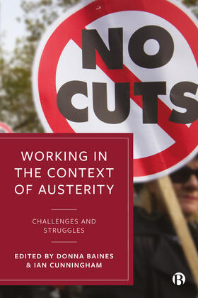 Baines / Cunningham |  Working in the Context of Austerity | Buch |  Sack Fachmedien