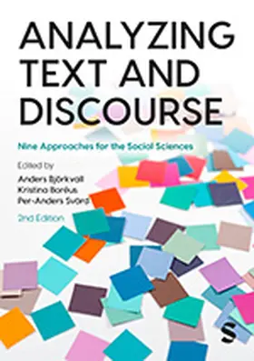 Björkvall / Boreus / Svärd |  Analyzing Text and Discourse | Buch |  Sack Fachmedien