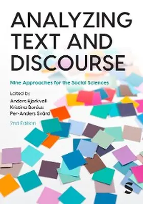 Björkvall / Boreus / Svärd |  Analyzing Text and Discourse | eBook | Sack Fachmedien