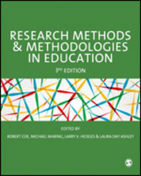 Coe / Waring / Hedges | Research Methods and Methodologies in Education | Buch | 978-1-5297-2962-7 | sack.de