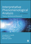 Smith / Flowers / Larkin |  Interpretative Phenomenological Analysis | Buch |  Sack Fachmedien