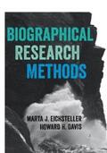 Eichsteller / Davis |  Biographical Research Methods | eBook | Sack Fachmedien