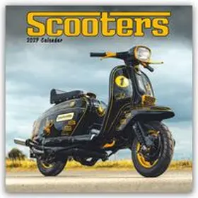 Carousel Calendar |  Scooters - Motorroller 2027 - Wand-Kalender | Sonstiges |  Sack Fachmedien