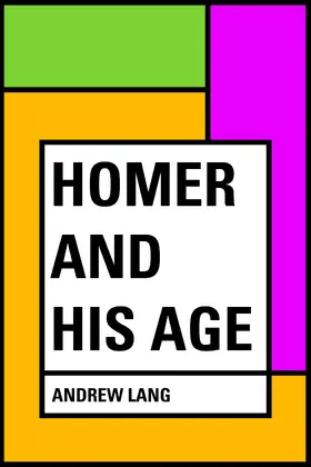 Lang |  Homer and His Age | eBook | Sack Fachmedien
