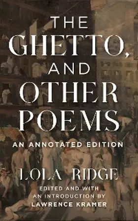 Ridge / Kramer |  Ghetto, and Other Poems | eBook | Sack Fachmedien