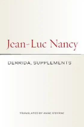 Nancy |  Derrida, Supplements | eBook | Sack Fachmedien