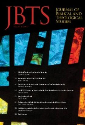 Diffey / Brandt / McLendon |  Journal of Biblical and Theological Studies, Issue 4.1 | eBook | Sack Fachmedien